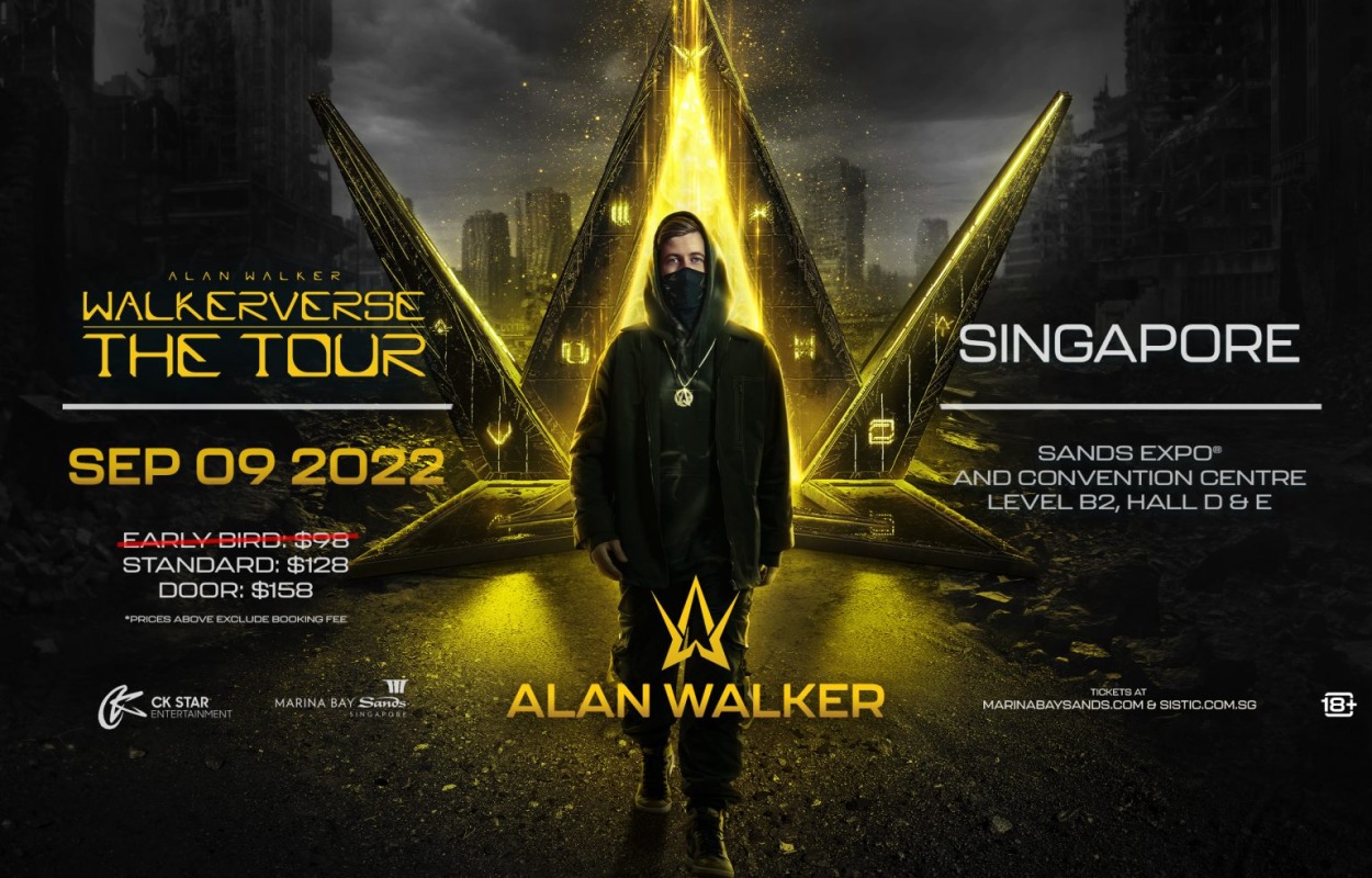 Alan Walker Walkerverse Tour In Singapore CK Star Entertainment